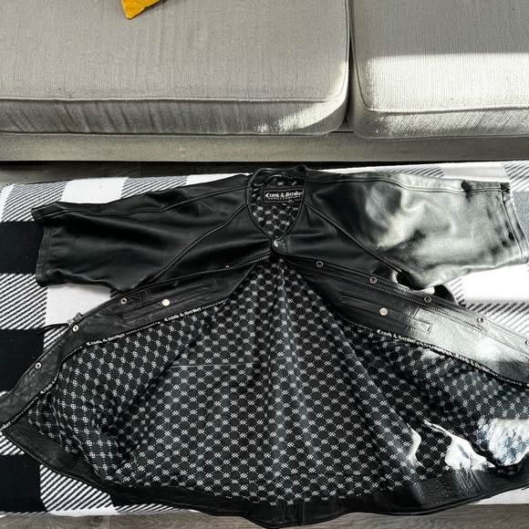 DUGOUT PERFORATED LEATHER JERSEY - Picture 6 of 9